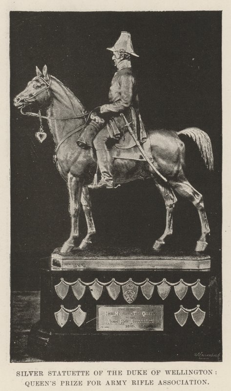 Zilveren Beeldje van de Hertog van Wellington, Koningin