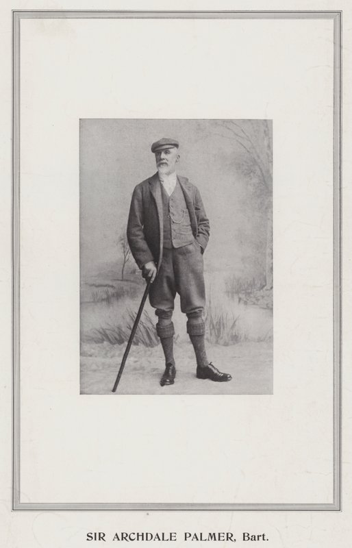 Sir Archdale Palmer, Baronet door English Photographer