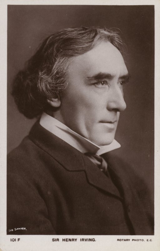 Sir Henry Irving, Engelse toneelacteur door English Photographer