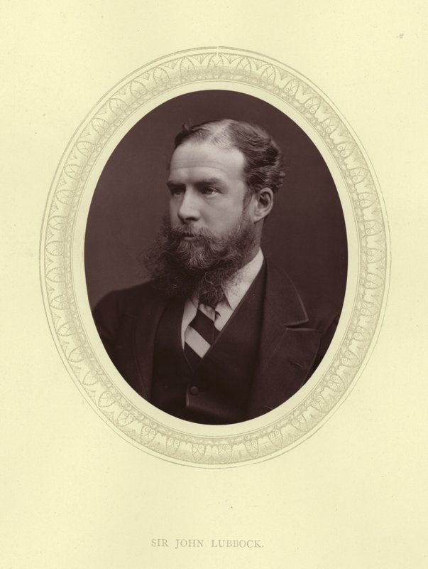 Sir John Lubbock door English Photographer