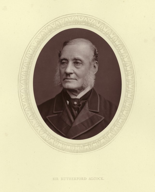 Sir Rutherford Alcock door English Photographer