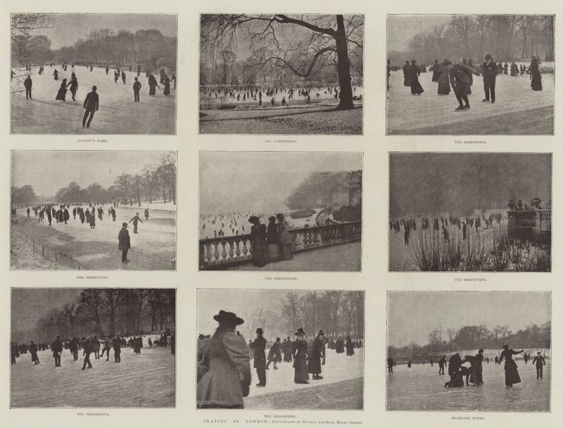 Schaatsen in Londen door English Photographer