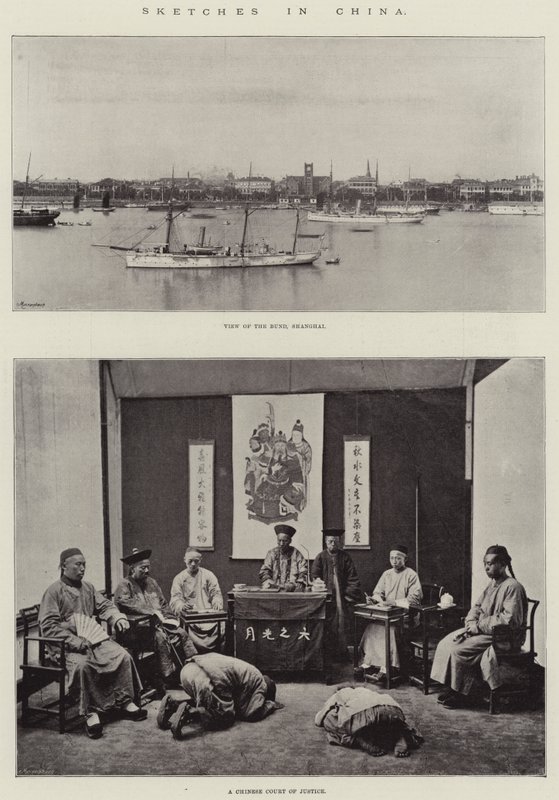 Schetsen in China door English Photographer