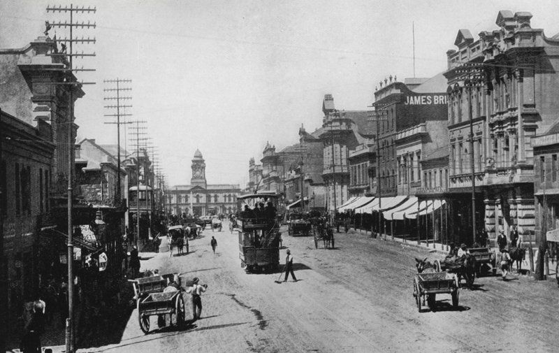 Zuid-Afrika: Hoofdstraat, Port Elizabeth door English Photographer