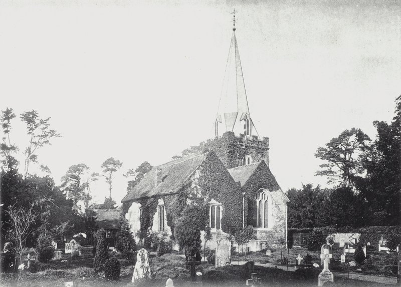 Stoke Poges Kerk door English Photographer