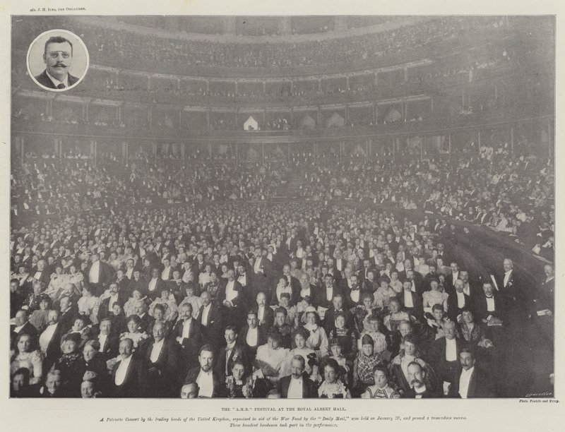 Het AMB-festival in de Royal Albert Hall door English Photographer