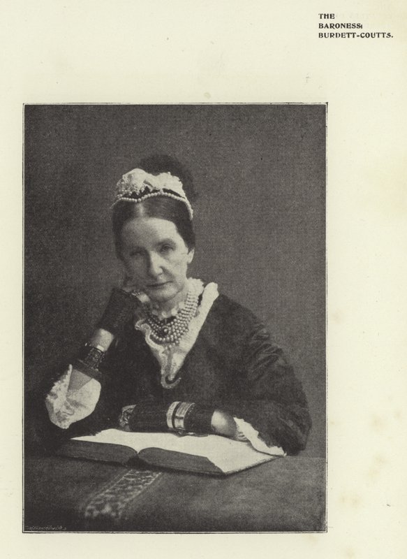 De Barones Burdett-Coutts door English Photographer