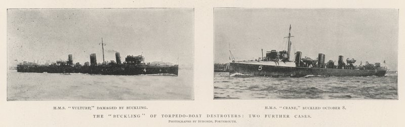 Het kromtrekken van torpedobootjagers, twee verdere gevallen door English Photographer