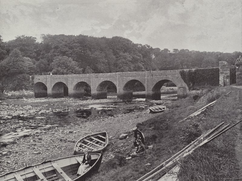 De Kasteelbrug, Buncrana door English Photographer