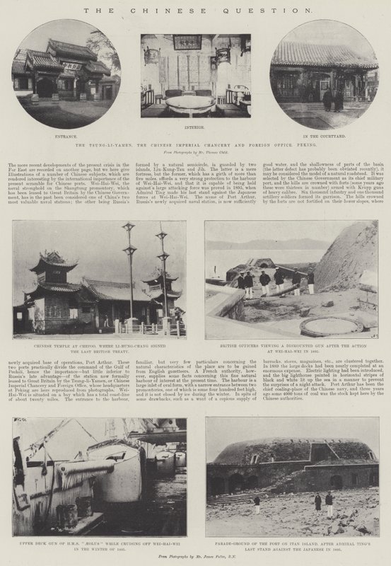 De Chinese kwestie door English Photographer