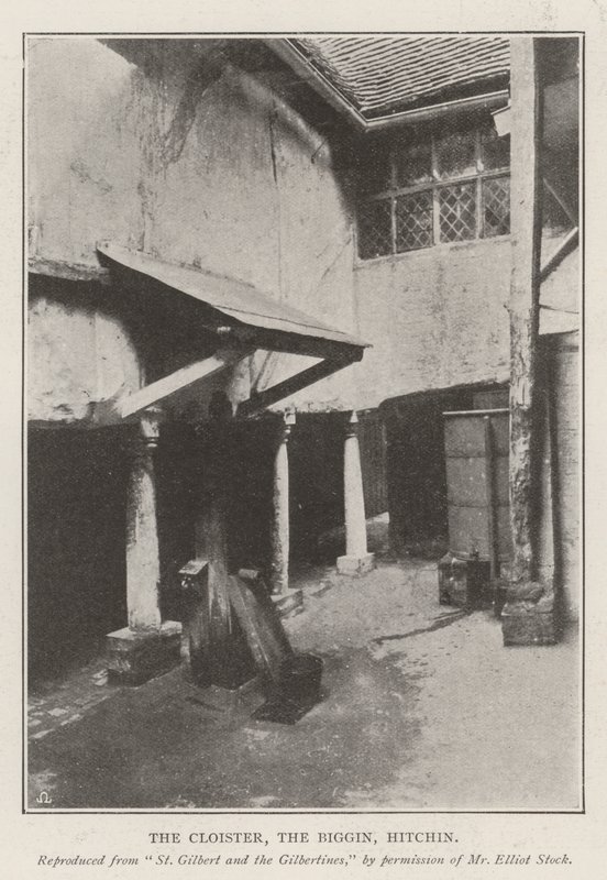 Het Klooster, de Biggin, Hitchin door English Photographer