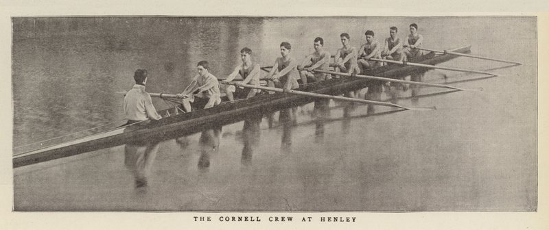 De Cornell Crew in Henley door English Photographer
