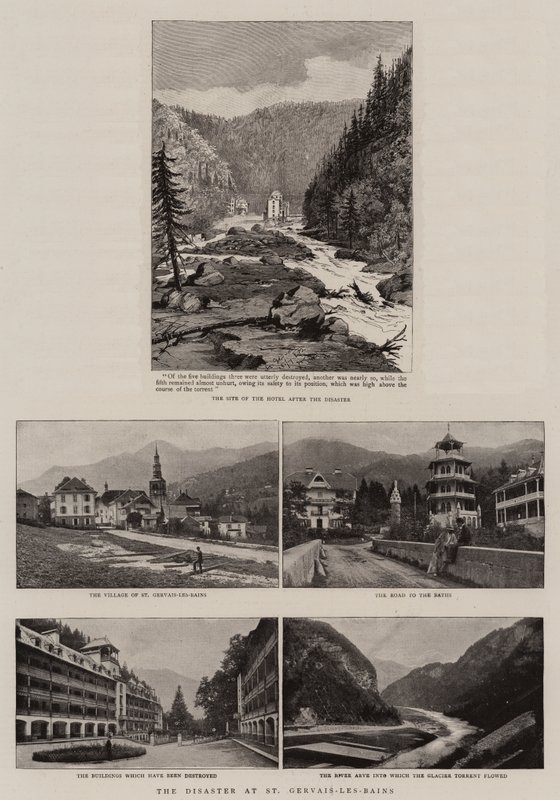 De ramp bij St Gervais-les-Bains door English Photographer