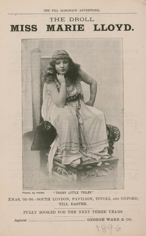 De grappige Miss Marie Lloyd door English Photographer