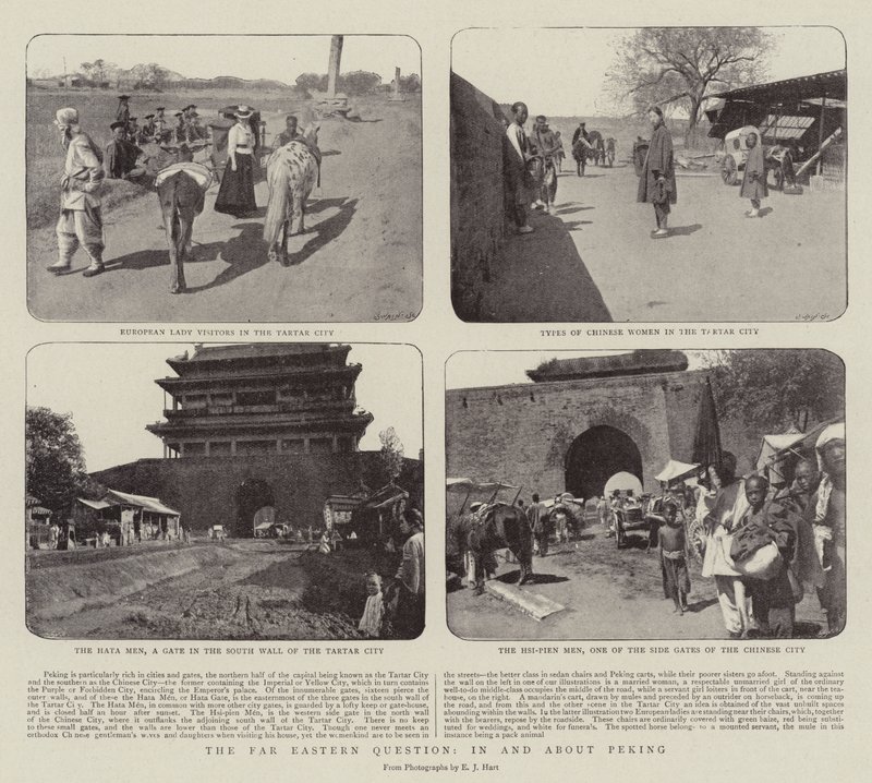 De Verre Oosten kwestie, in en rond Peking door English Photographer
