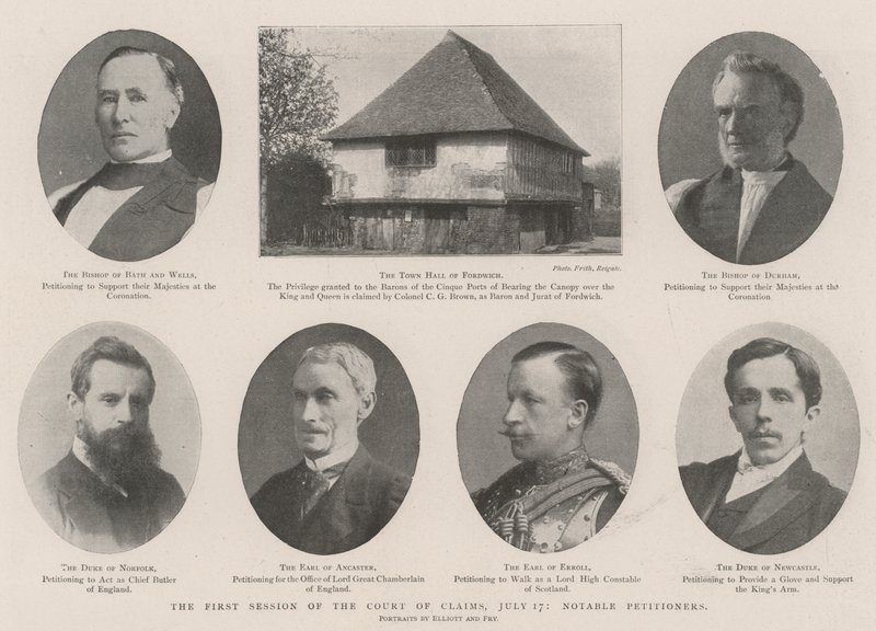 De Eerste Zitting van het Hof van Claims, 17 Juli, Bekende Verzoekers door English Photographer