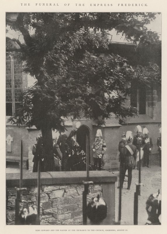 De Begrafenis van Keizerin Frederick door English Photographer