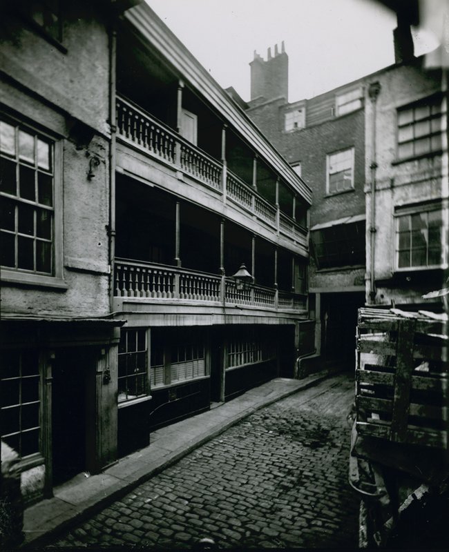The George, Southwark door English Photographer