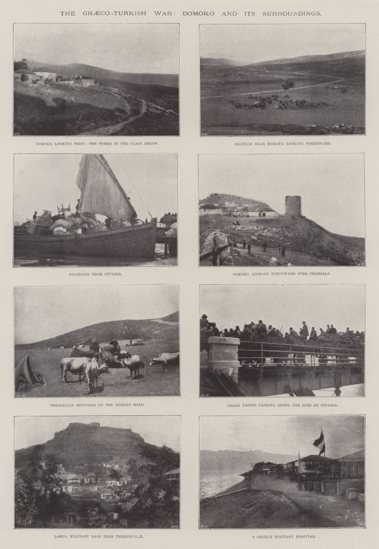 De Grieks-Turkse Oorlog, Domoko en zijn Omgeving door English Photographer