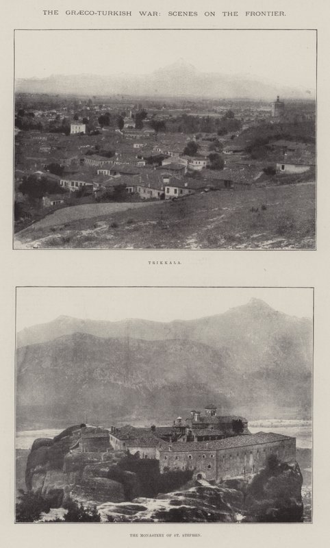 De Grieks-Turkse Oorlog, Scènes aan de Grens door English Photographer