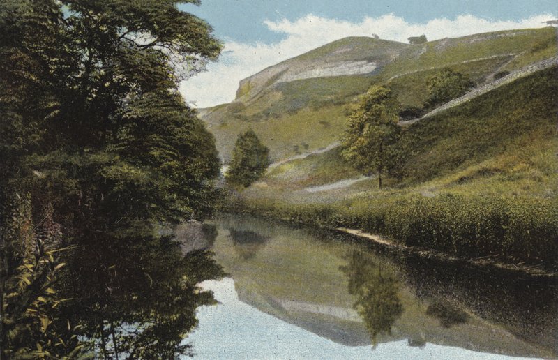 De Hoge Tor, Millers Dale door English Photographer