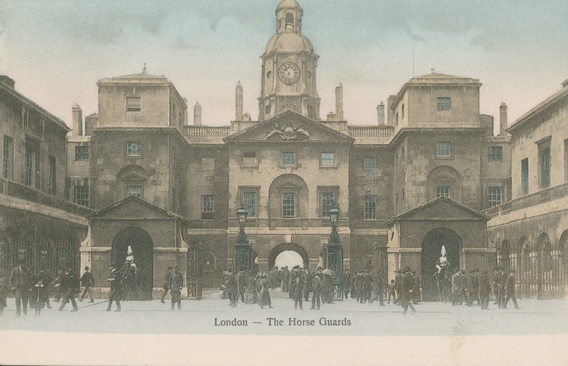 The Horse Guards, Londen door English Photographer