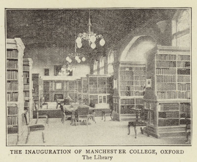 De Inhuldiging van Manchester College, Oxford door English Photographer