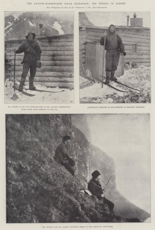 De Jackson-Harmsworth Pool Expeditie, de vondst van Nansen door English Photographer