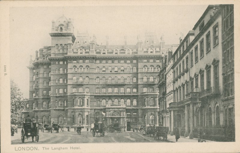 Het Langham Hotel, Londen door English Photographer