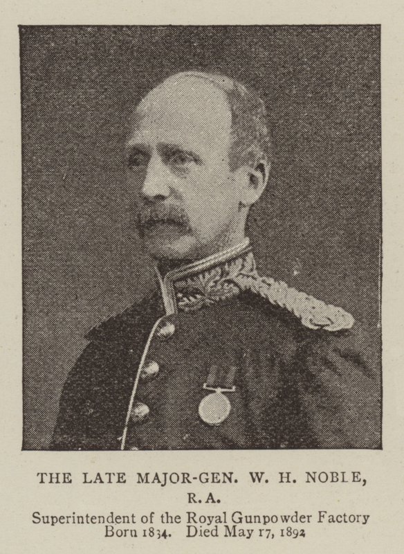 De Wijlen Generaal-majoor W H Noble, RA door English Photographer
