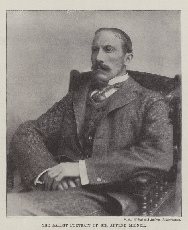 Het Laatste Portret van Sir Alfred Milner door English Photographer