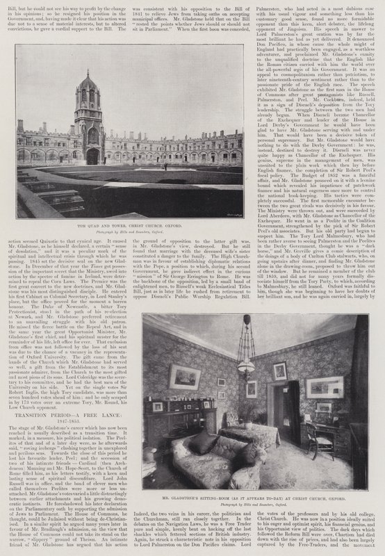 Het leven van William Ewart Gladstone door English Photographer