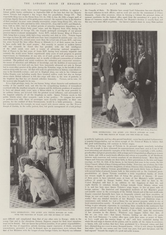 De langste regeerperiode in de Engelse geschiedenis, God Save the Queen! door English Photographer