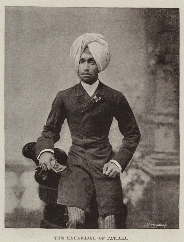 De Maharadja van Patiala door English Photographer