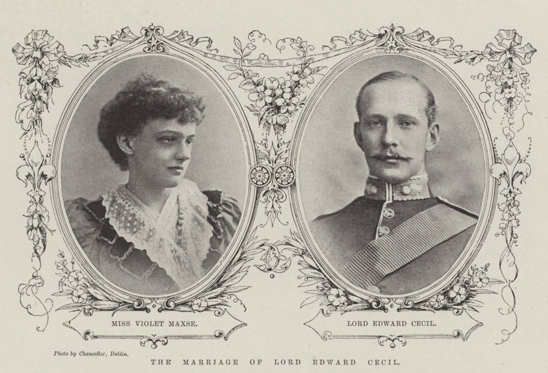 Het Huwelijk van Lord Edward Cecil door English Photographer