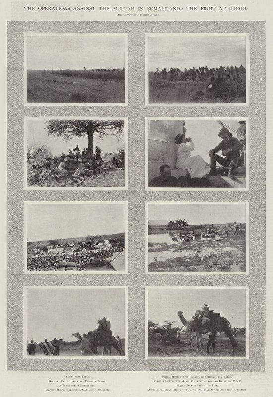 De operaties tegen de Mullah in Somaliland, het gevecht bij Erego door English Photographer