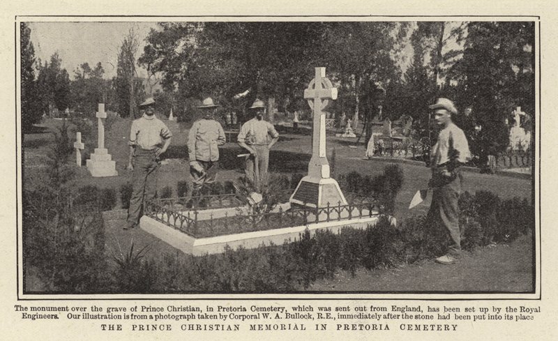 Het Prins Christian Memorial op de Pretoria Begraafplaats door English Photographer