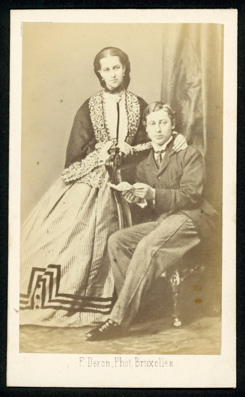 De Prins en Prinses van Wales door English Photographer
