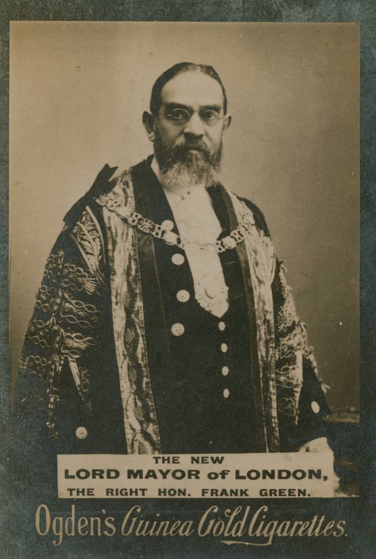 De Zeer Eerwaarde Frank Green, de nieuwe Lord Mayor van Londen door English Photographer
