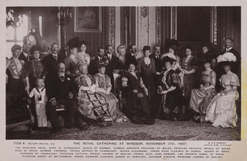 De Koninklijke Bijeenkomst in Windsor, 17 november 1907 door English Photographer