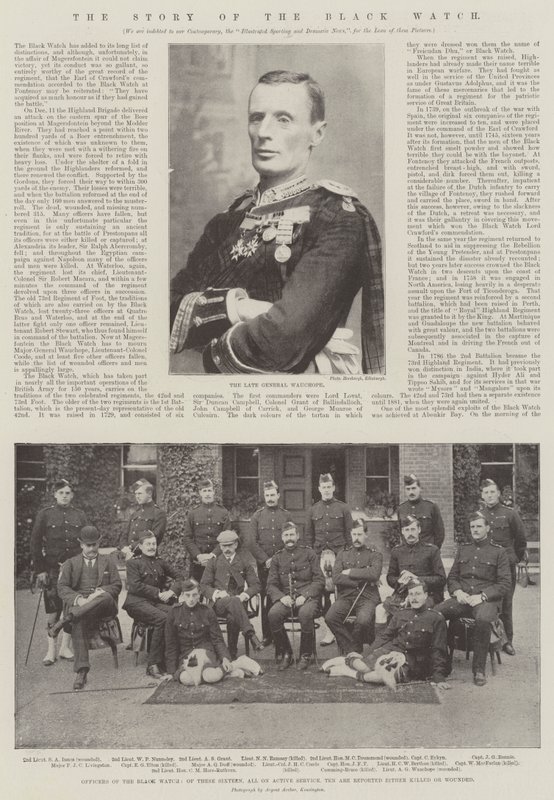 Het verhaal van de Black Watch door English Photographer