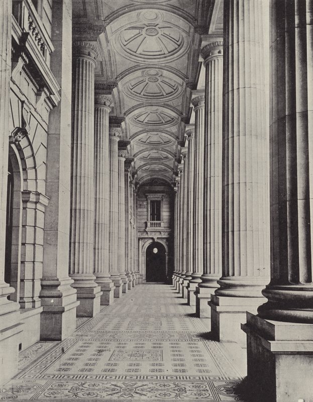 De Vestibule, Parlementsgebouwen, Melbourne door English Photographer