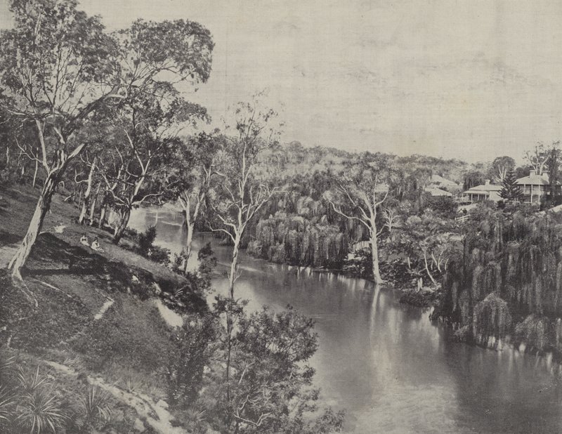 De Yarra bij Studley Park door English Photographer