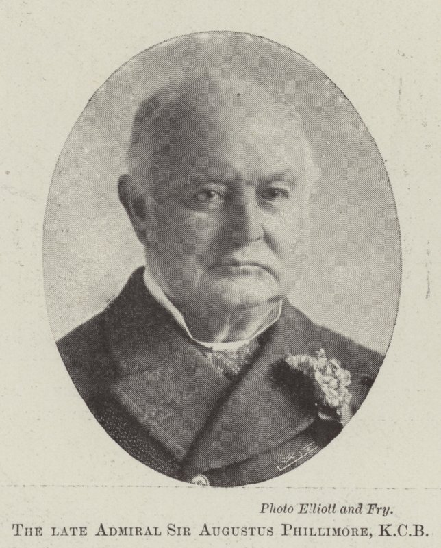 De wijlen admiraal Sir Augustus Phillimore, KCB door English Photographer
