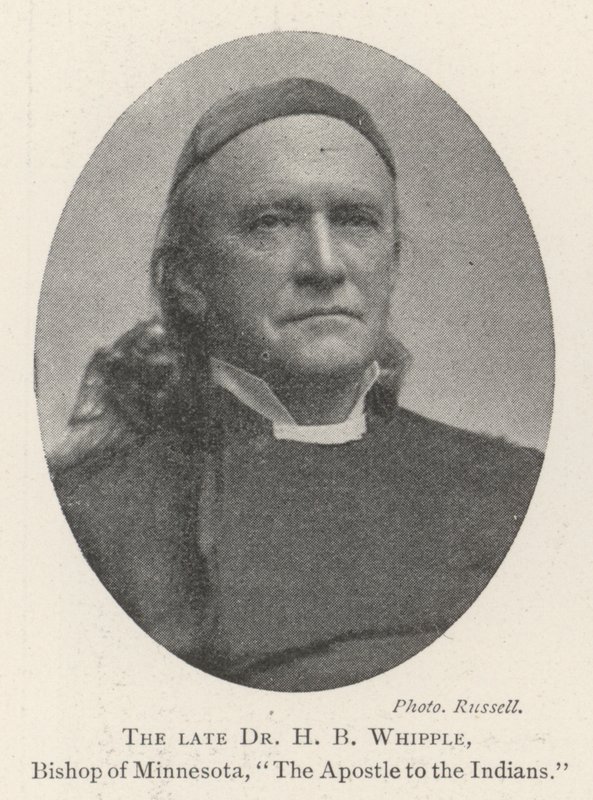 De overleden Dr. H B Whipple, bisschop van Minnesota, de apostel voor de Indianen door English Photographer