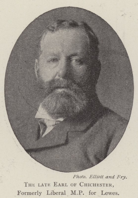 De overleden Graaf van Chichester, voormalig Liberaal Parlementslid voor Lewes door English Photographer