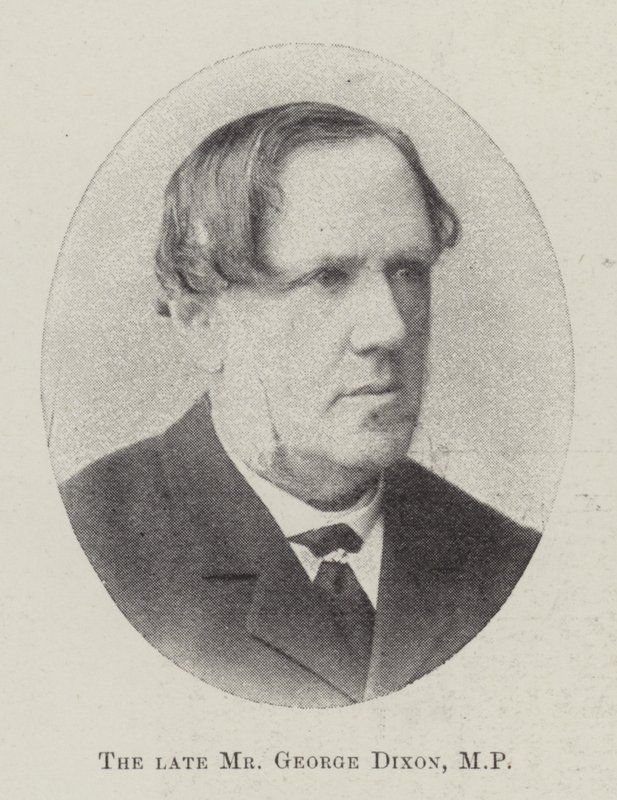 De overleden heer George Dixon, MP door English Photographer