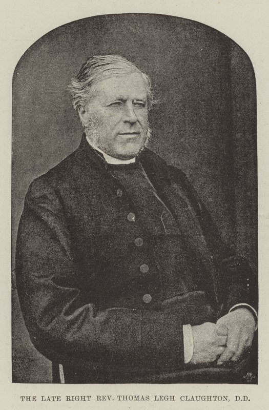 De overleden Rechtse Eerwaarde Thomas Legh Claughton, DD door English Photographer