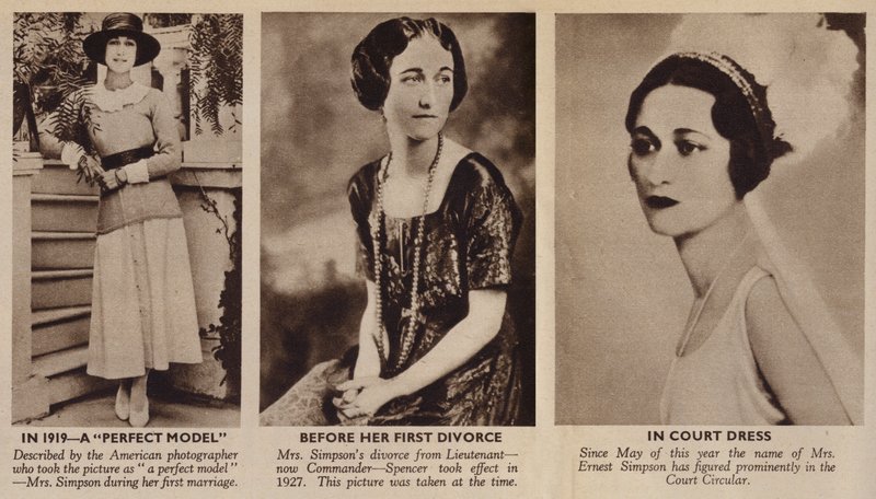De jongere mevrouw Simpson, toekomstige hertogin van Windsor door English Photographer