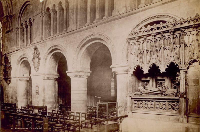 Graf van Prior Rahere, oprichter van St Bartholomeus Ziekenhuis door English Photographer